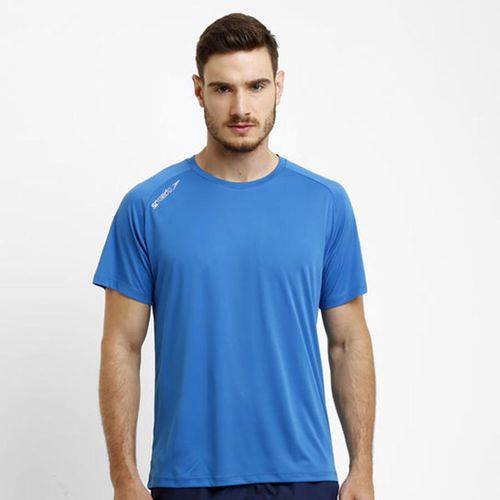 Camiseta Speedo Raglan Basic Masculino Azul Tam Gg