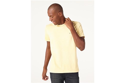 Camiseta Stone Básica - Amarelo - M