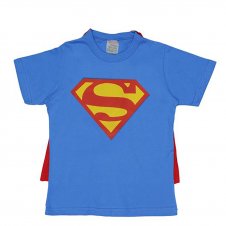 Camiseta Super Herói - 1 a 3 Anos
