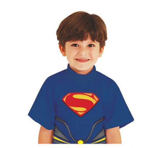 Camiseta Superman Infantil Proteção Uv Sem Boia Rubies Tamanho G