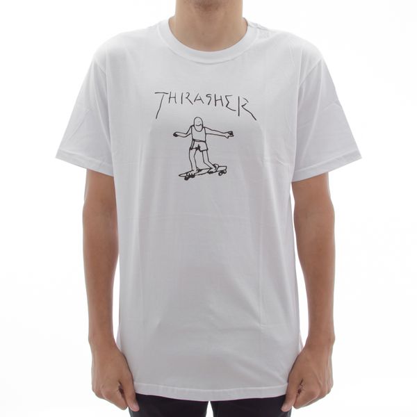Camiseta Thrasher Gonz White (P)