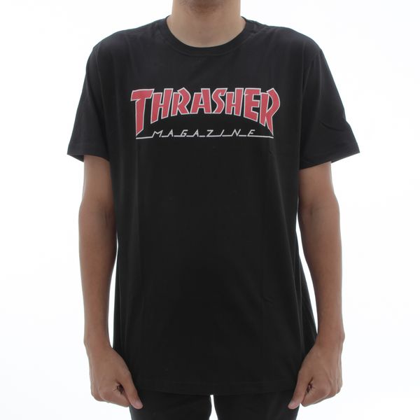Camiseta Thrasher Outline Black (P)
