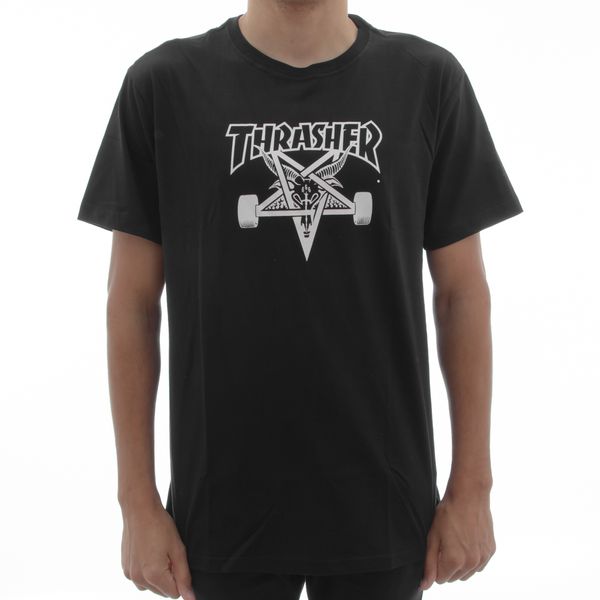 Camiseta Thrasher Sk8 Goat Black (P)