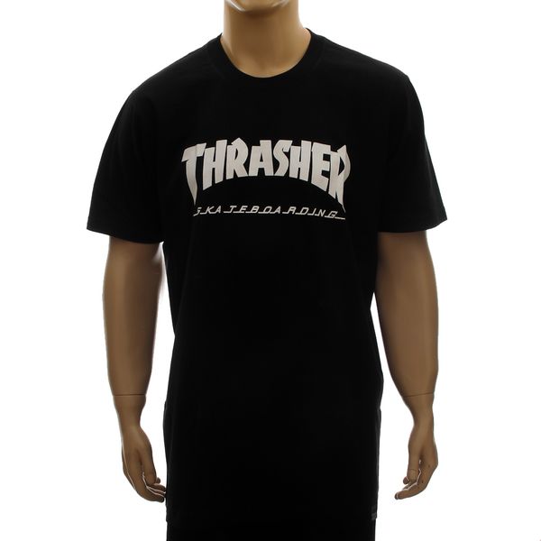 Camiseta Thrasher Skate Mag T-Shirt Black (G)