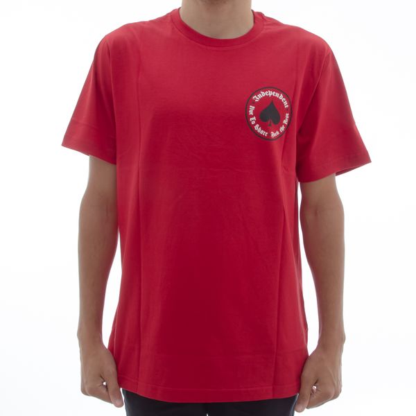 Camiseta Thrasher X Independent Oath Red (P)