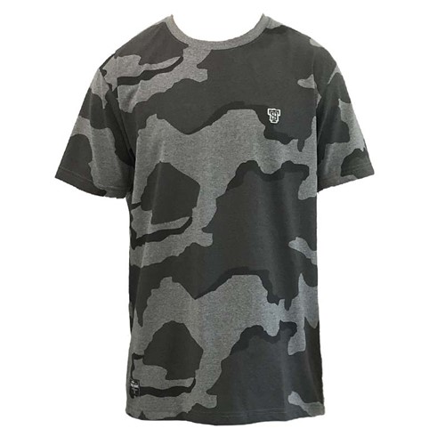 Camiseta Thug Nine Iraq Dark Grey Patch GG