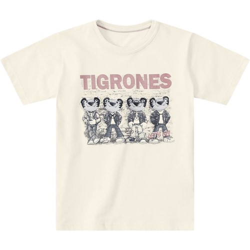 Camiseta Tigor T. Tigre Bege Menino