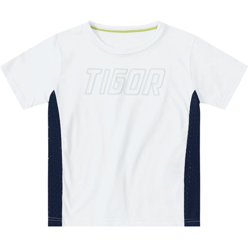 Camiseta Tigor T. Tigre Branca Menino