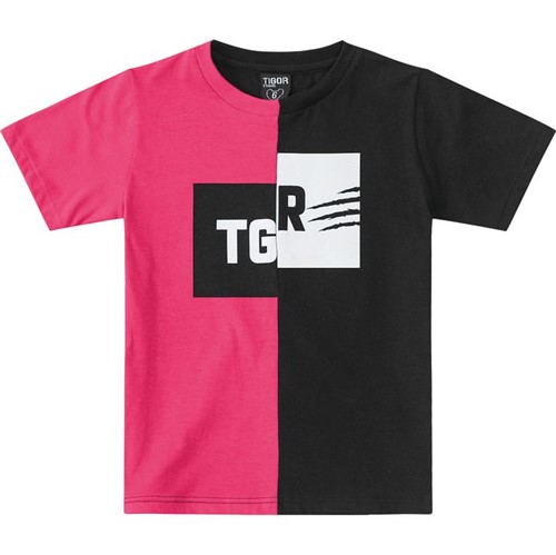 Camiseta Tigor T. Tigre Preta Menino