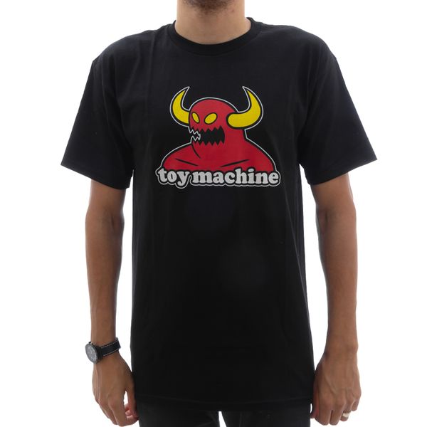 Camiseta Toy Machine Monster Black (M)