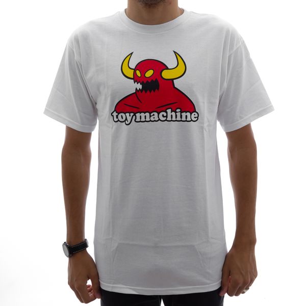 Camiseta Toy Machine Monster White (M)