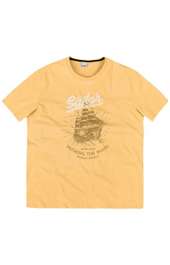 Camiseta Tradicional Estampada Wee! Amarelo - P