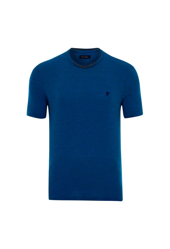 Camiseta Tweed Flame Azul Turquesa P
