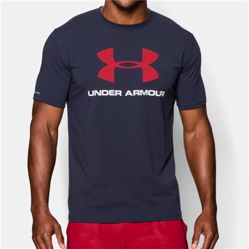 Camiseta Under Armour Sportstyle Logo 1257615-410 1257615410