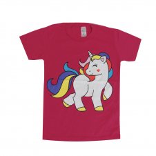 Camiseta Unicornio Infantil Feminina