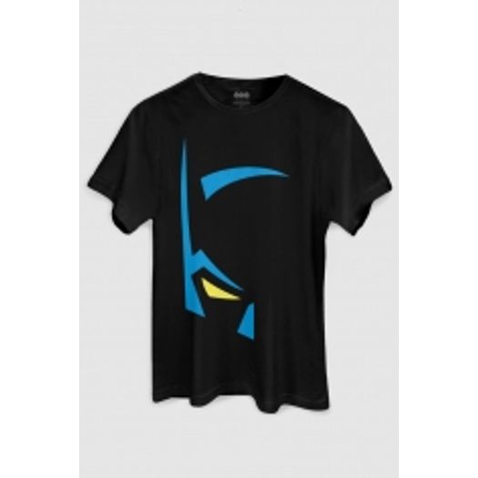 Camiseta Unissex Preta Tamanho P - Batman Mask