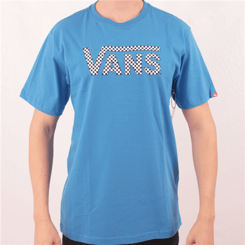 Camiseta Vans Classic French Azul P