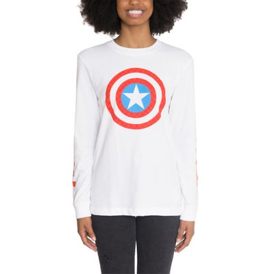 Camiseta Vans X Marvel Captain Shields - G