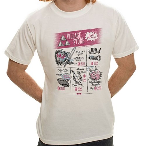 Camiseta Village Store - Masculino 6Q22 - Camiseta Village Store - Masculina - P