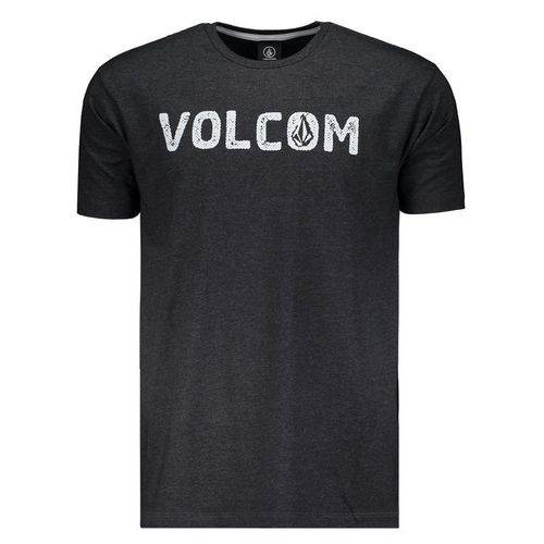 Camiseta Volcom Bold Preto Mescla - Volcom