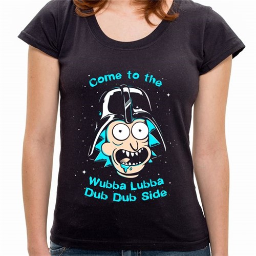 - Camiseta Wubba Lubba Side - Feminina Camiseta Wubba Lubba Side - Feminina - P