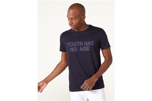 Camiseta Youth Has no Age - Marinho - M