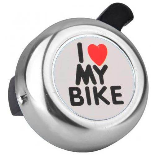 Campainha Trim-Trim I Love My Bike Prata