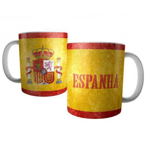 Caneca Bandeira da Espanha