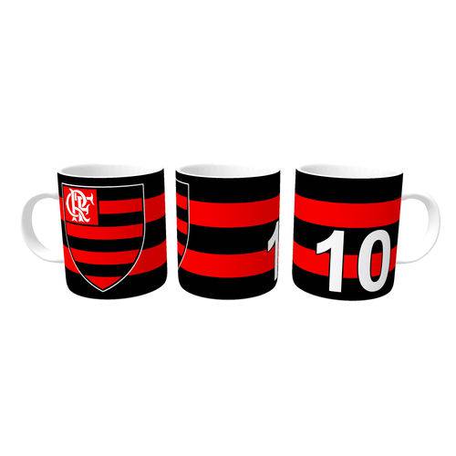 Caneca Camisa do Flamengo 10