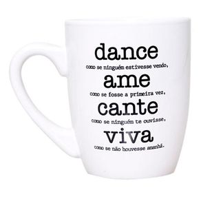 Caneca Dance Ame Cante Viva
