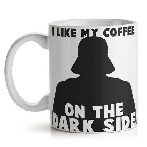 Caneca Dark Side Coffe