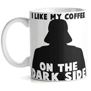 Caneca Darth Vader Star Wars eu Amo Meu Cafe