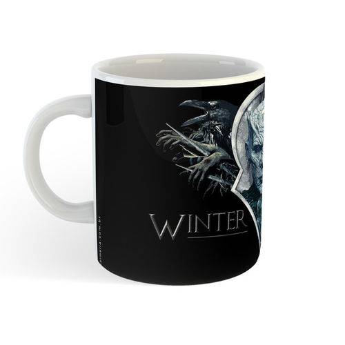 Caneca de Porcelana Game Of Thrones - Winter Is Here!