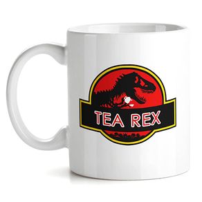 Caneca Dinossauro Tea Rex Tiranossauro