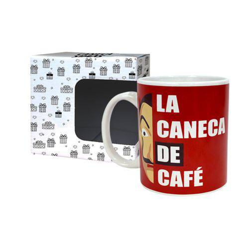 Caneca em Porcelana La Caneca de Café 300ml - Simas