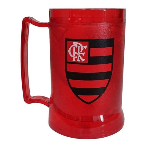 Caneca Gel Flamengo Mundial 81 Vermelha 400 Ml UN