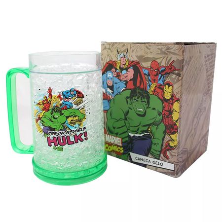 Caneca Gelo Hulk e a Galera Marvel