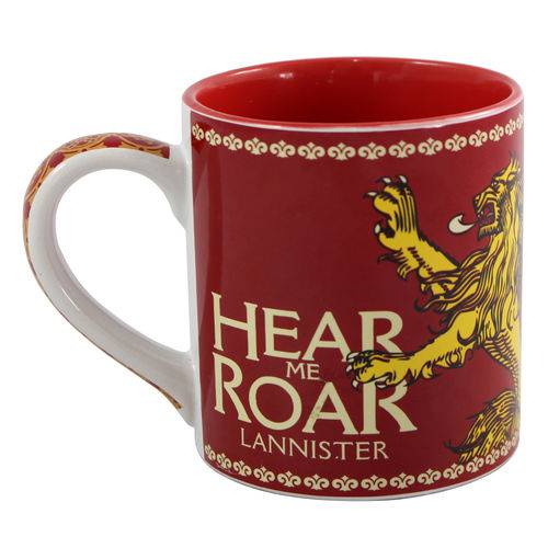 Caneca Hear me Roar Lannister Game Of Thrones 10022584