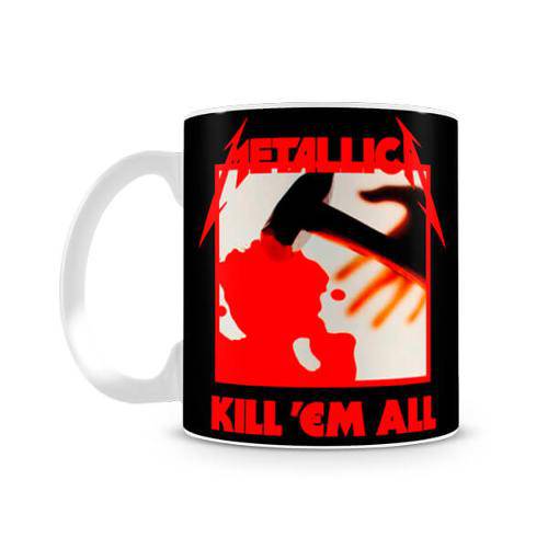 Caneca Metallica Kill em All