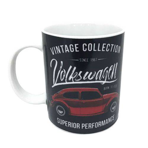 Caneca Porcelana Fusca Vintage Collection - Volkswagen
