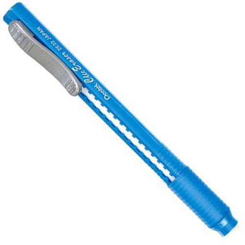 Caneta Borracha Pentel Clic Eraser Azul Claro