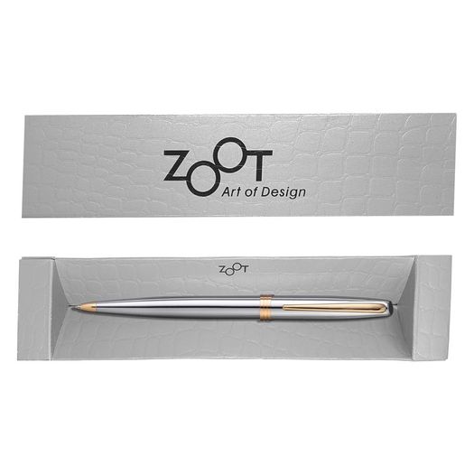 Caneta Esf Luxury Prata com Dourado Zp12025s Zoot