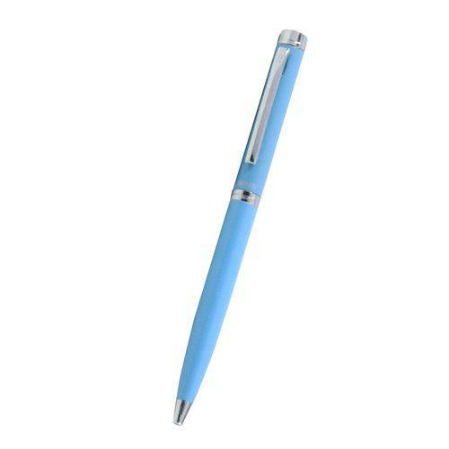 Caneta Esferográfica Crown Ref: Yw10220c Top Model Color Azul