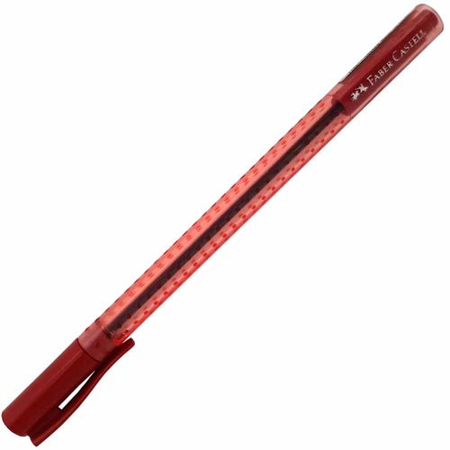 Caneta Esferográfica Grip Stick 1.0 Vermelha Faber Castell 1009182