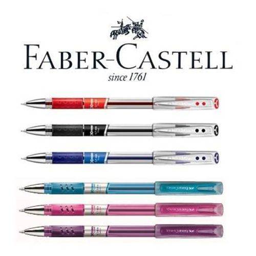 Caneta Esferográfica Xtreme Faber Castell - Kit com 6 Cores