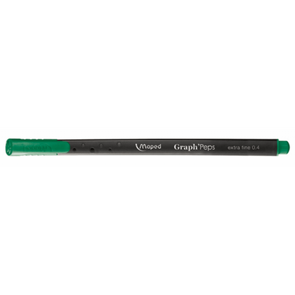 Caneta Fineliner 0.4 Mm Graph Peps Verde Escuro Maped Maped