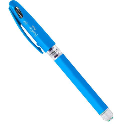 Caneta Gel Energel Tradio Corpo Azul 0,7 Mm Azul Ref.bl117fs Pentel