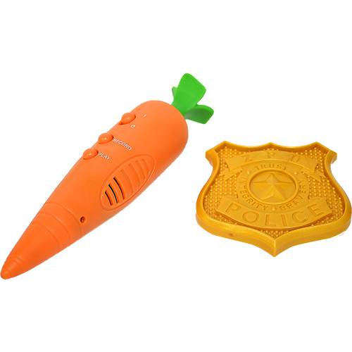 Caneta Gravadora Zootopia Agente Polícia Hopps - Sunny Brinquedos
