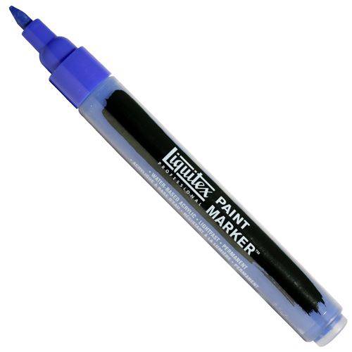 Caneta Marcador Artístico Liquitex Paint Marker Ponta Fina 4.0 Mm Cobalt Blue 4620 381