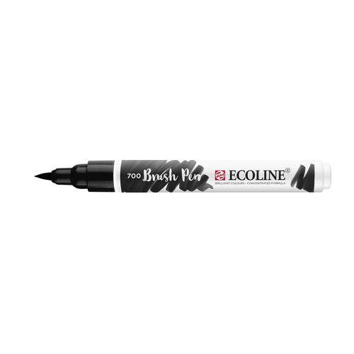 Caneta Marcador Artístico Talens Ecoline Brush Pen Black 11507000